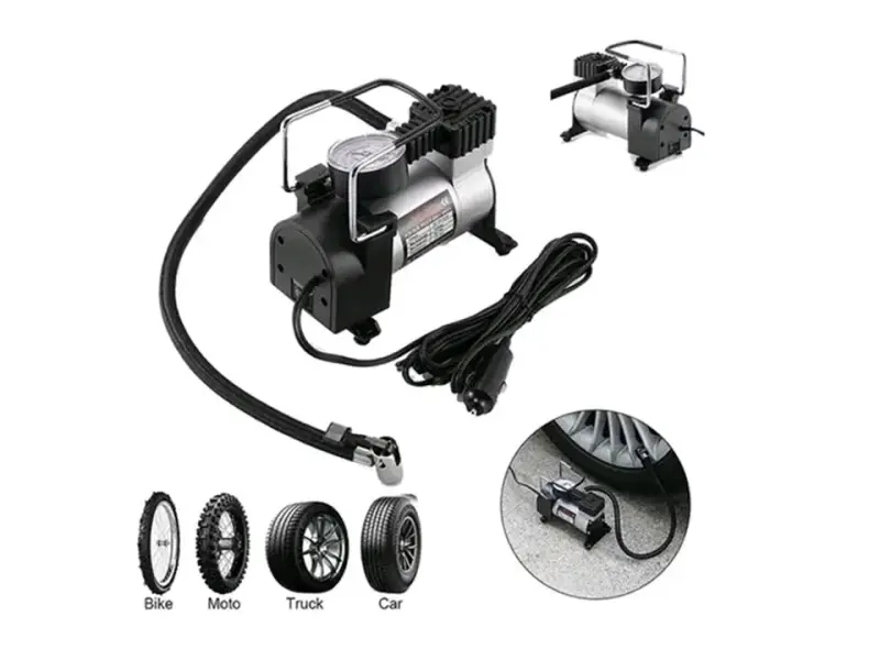 Compresor de Aire Portátil para Auto y Moto - 4
