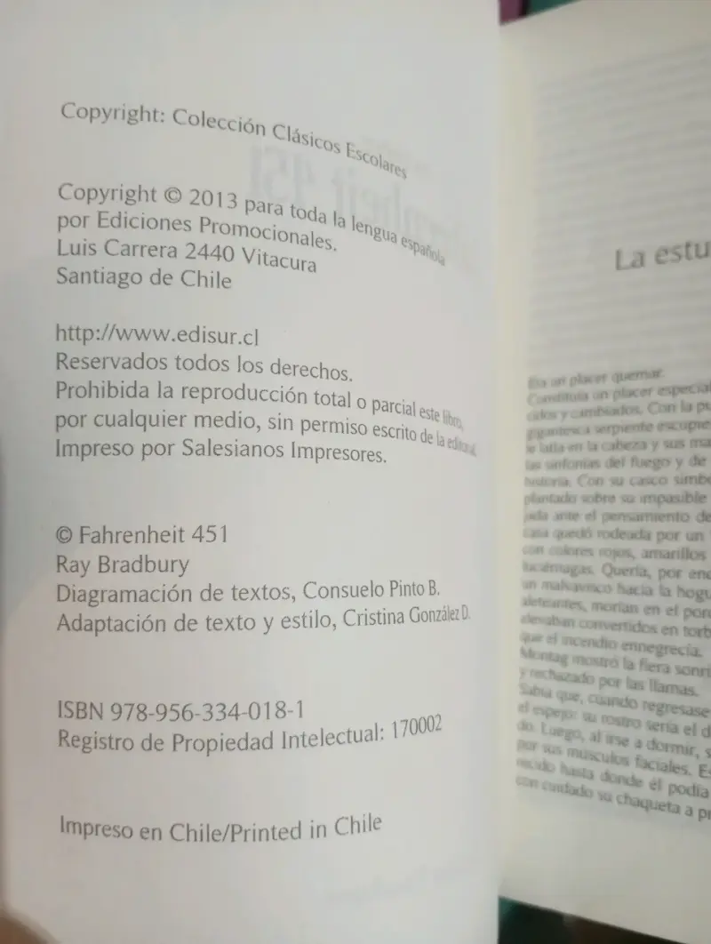 Libro Fahrenheit 451 de Ray Bradbury - 4