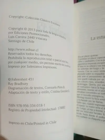 Libro Fahrenheit 451 de Ray Bradbury - miniatura 4
