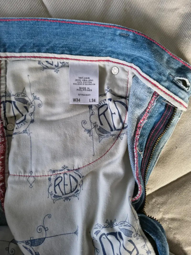 Jeans Levi's desgastados para hombre - 4