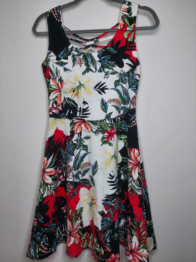 Vestido floral iO - 1