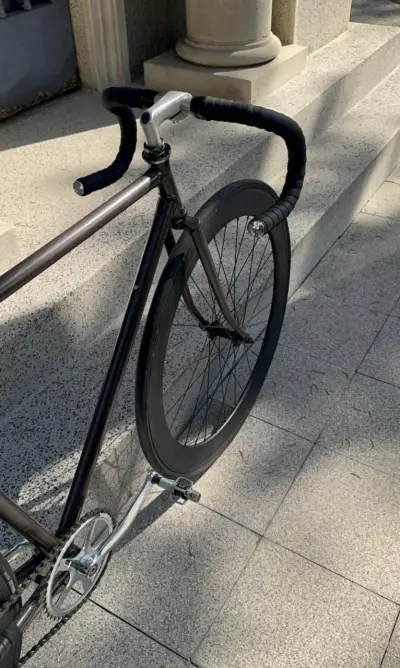 Bicicleta Fixie cuadro Cromoly - miniatura 3