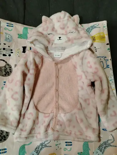 Conjunto de invierno para bebé con capucha de oso - miniatura 2