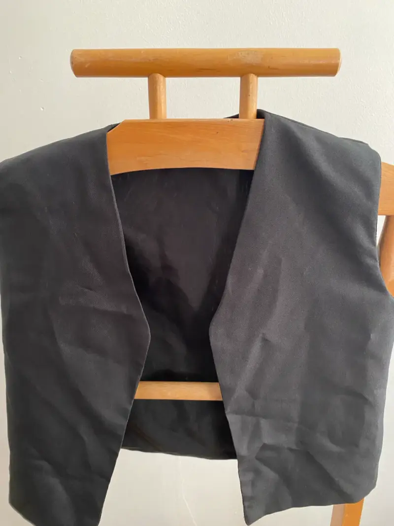 Chaleco Formal Negro para Hombre - 2
