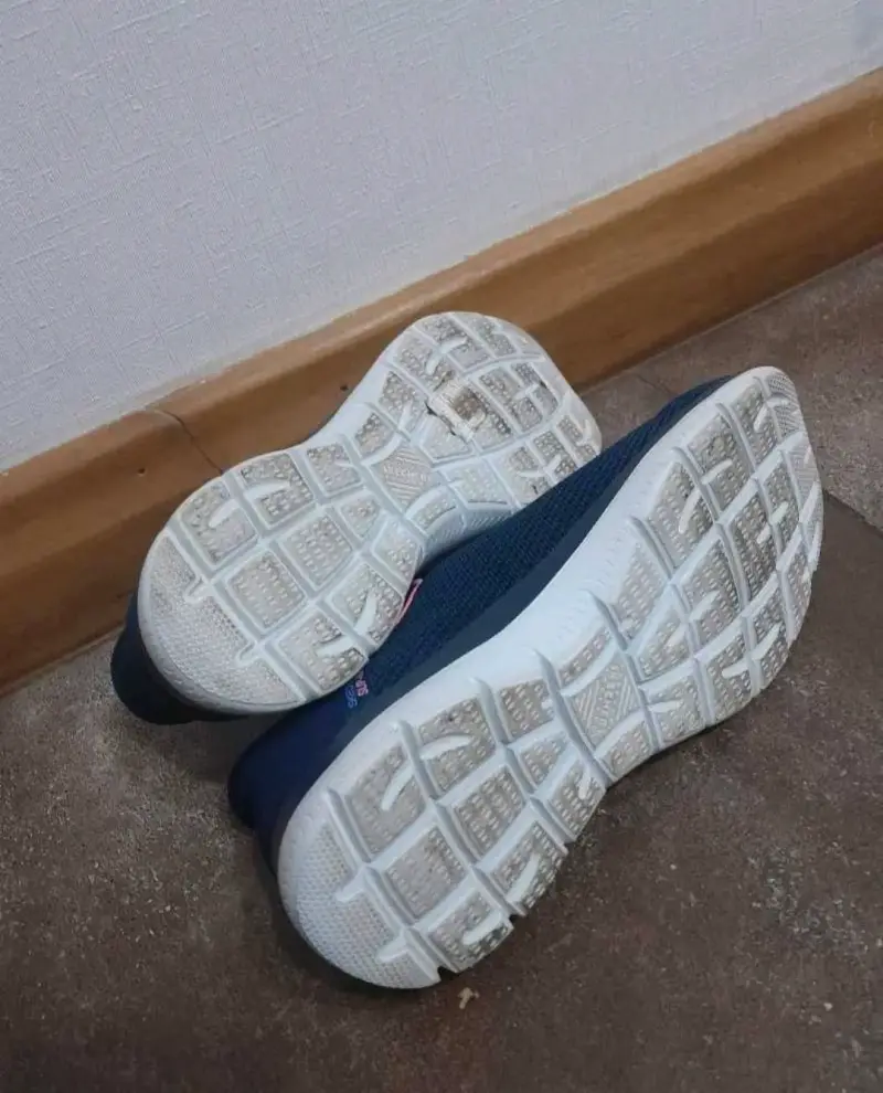 Zapatillas deportivas Skechers azul para mujer - 6