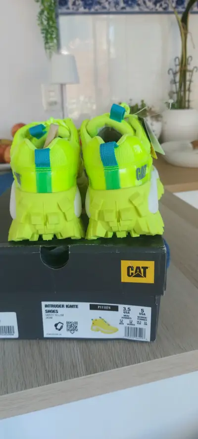 Zapatillas CAT Intruder Kinite Neón - miniatura 4