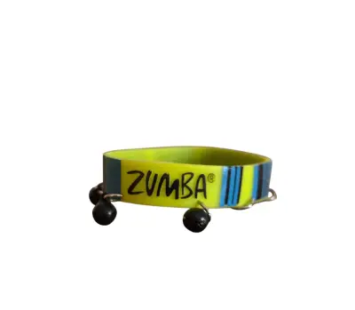 Pulsera de silicona Zumba con cascabeles - miniatura 1