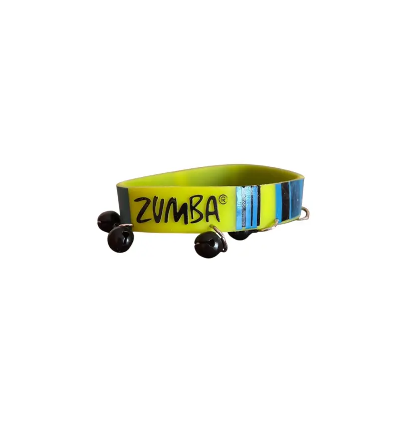 Pulsera de silicona Zumba con cascabeles - 2