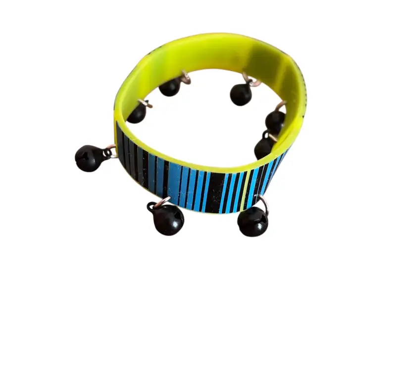 Pulsera de silicona Zumba con cascabeles - 4