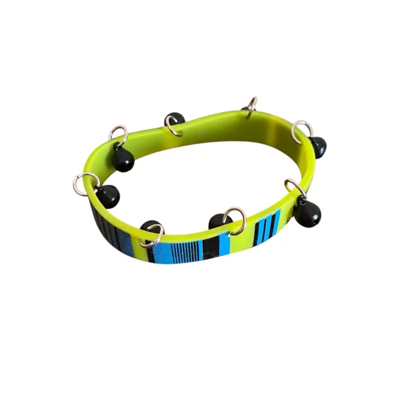 Pulsera de silicona Zumba con cascabeles - 5