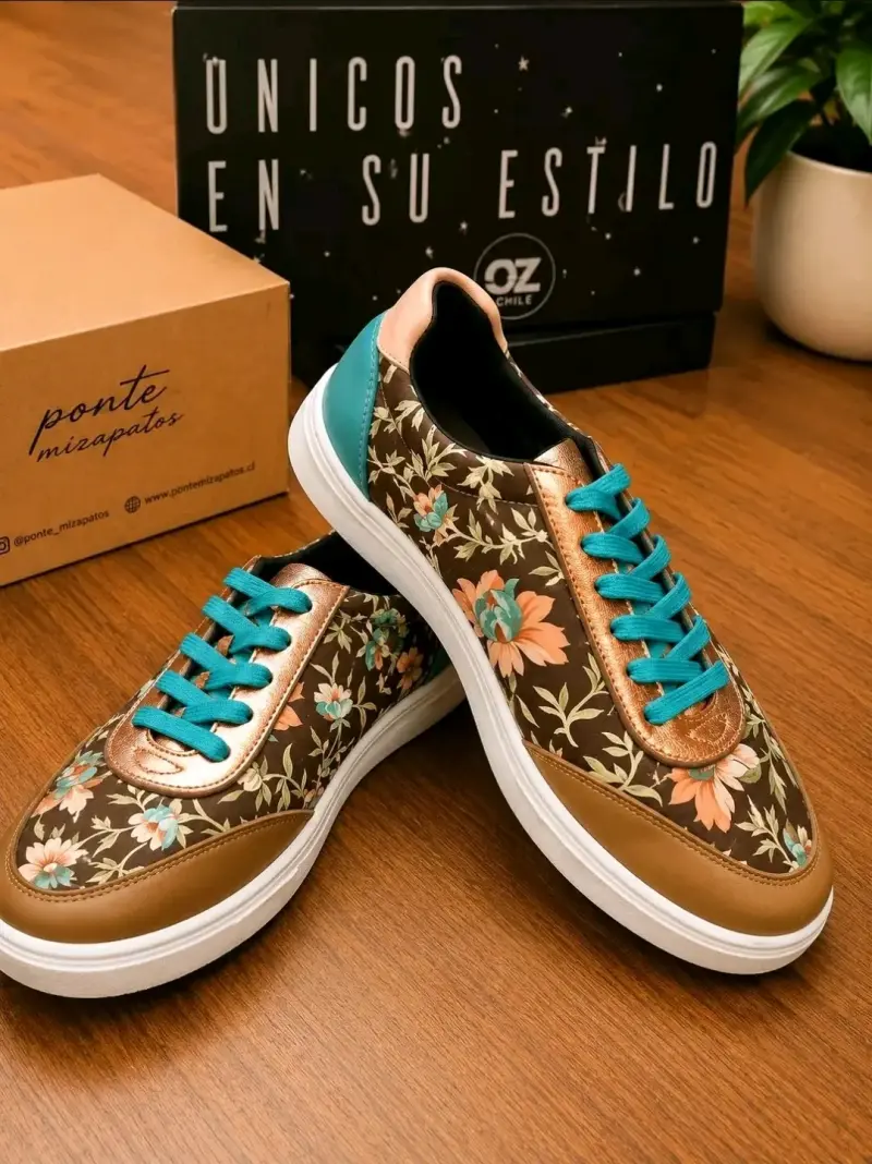 Zapatillas florales mujer Ponte Mirazapatos
