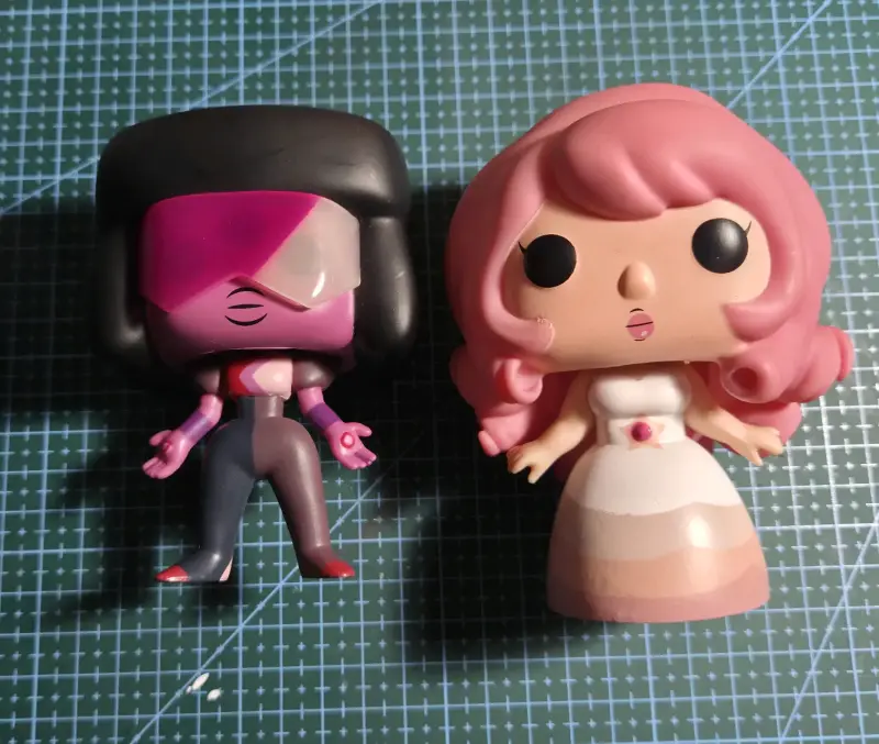 Funko Pop Garnet y Rose Cuarzo - Steven Unive - 2
