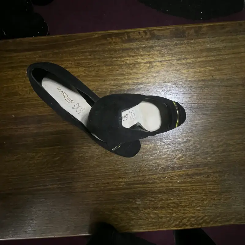 Zapatos de tacón bajo negros Marquis - 1