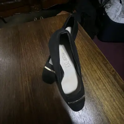 Zapatos de tacón bajo negros Marquis - miniatura 2