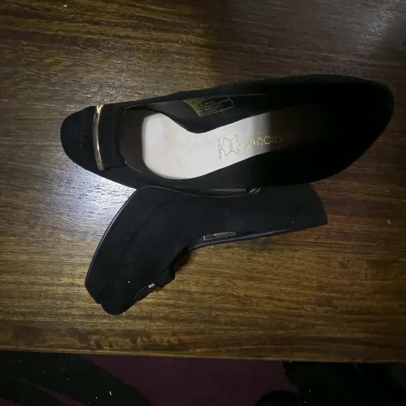 Zapatos de tacón bajo negros Marquis - 3