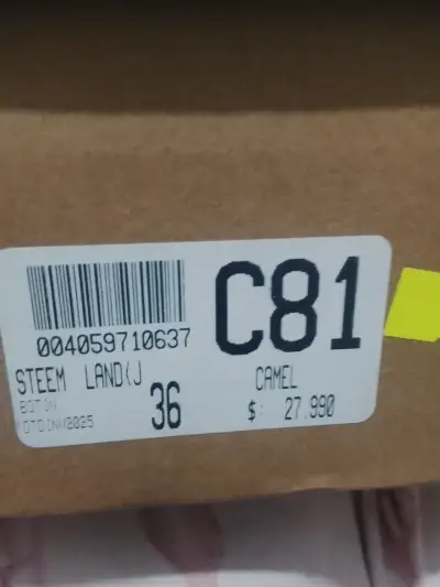 Botines camel de mujer con plataforma - miniatura 3