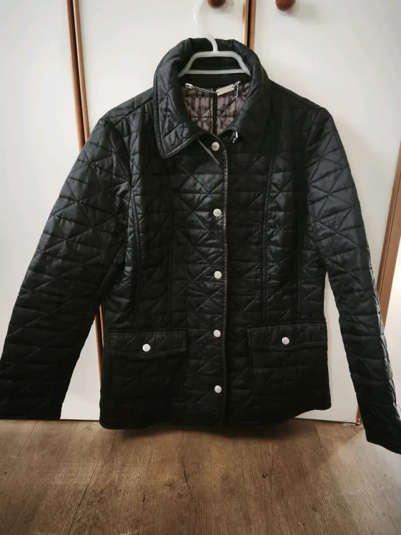 Chaqueta acolchada negra Elle para mujer - 2