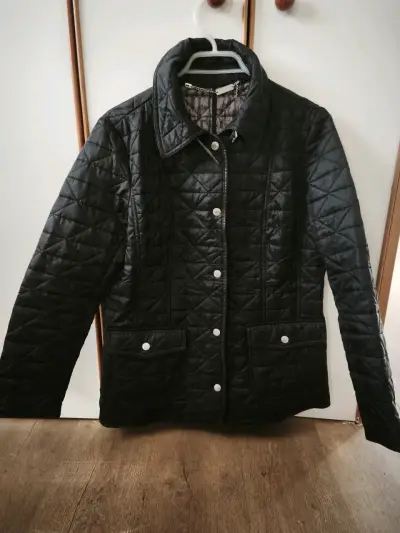 Chaqueta acolchada negra Elle para mujer - miniatura 2