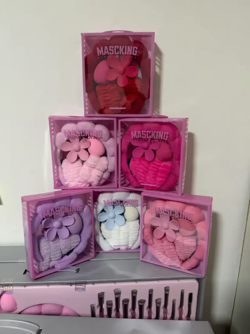 Set de Spa Mascking en Colores Pastel