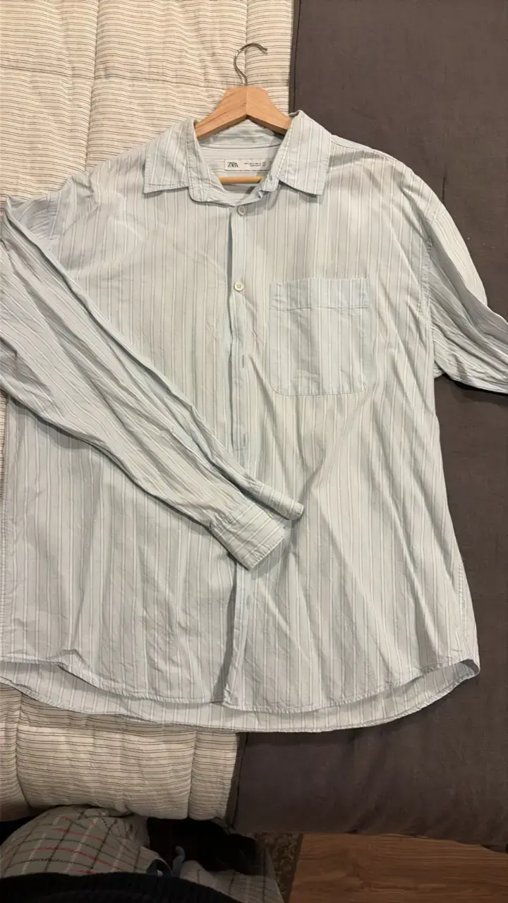 Camisa de rayas Zara para hombre - 1