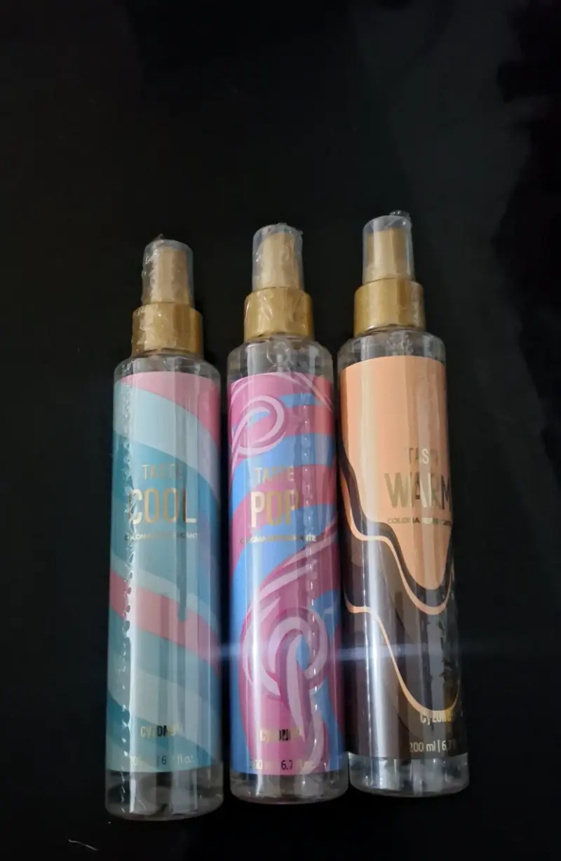 Set de colonias refrescantes Taste Cool, Pop y Warm