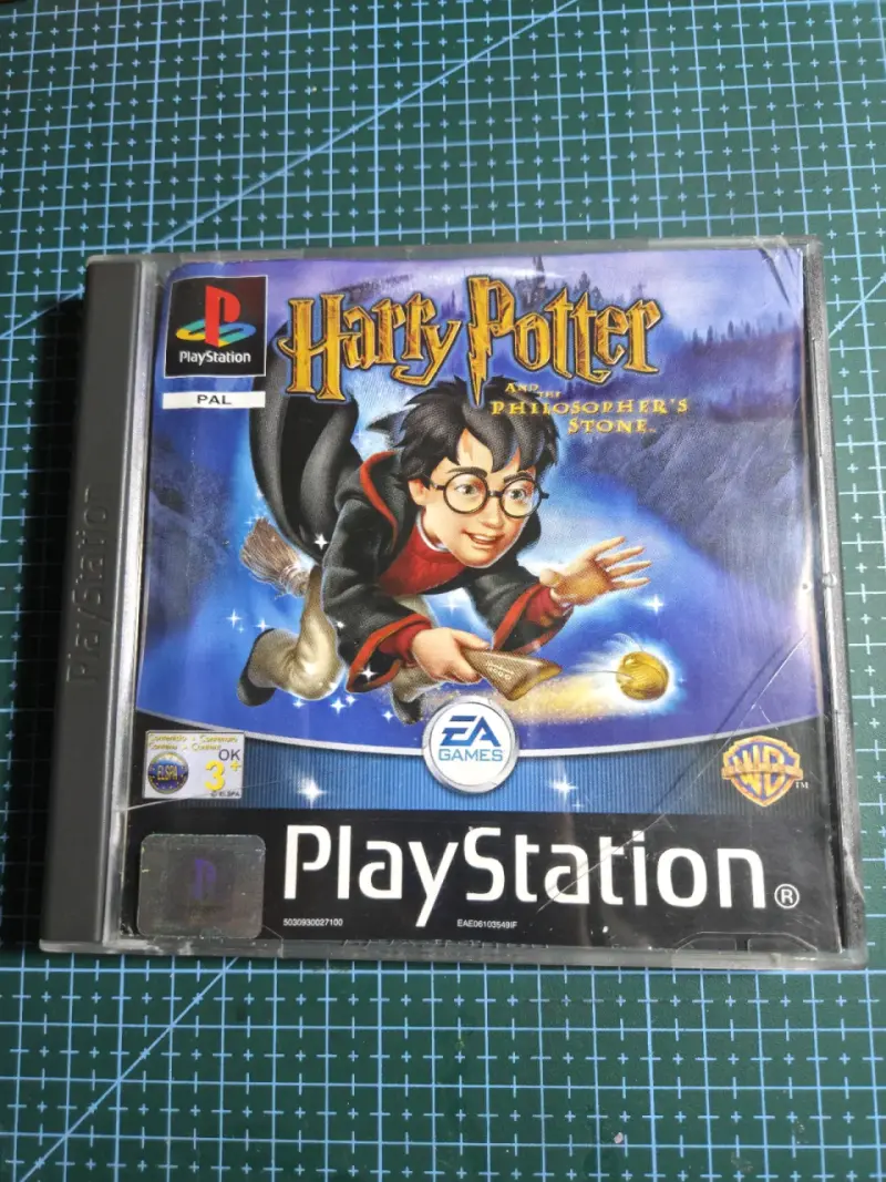 Harry Potter y la Piedra Filosofa PS1 (PAL) - 1
