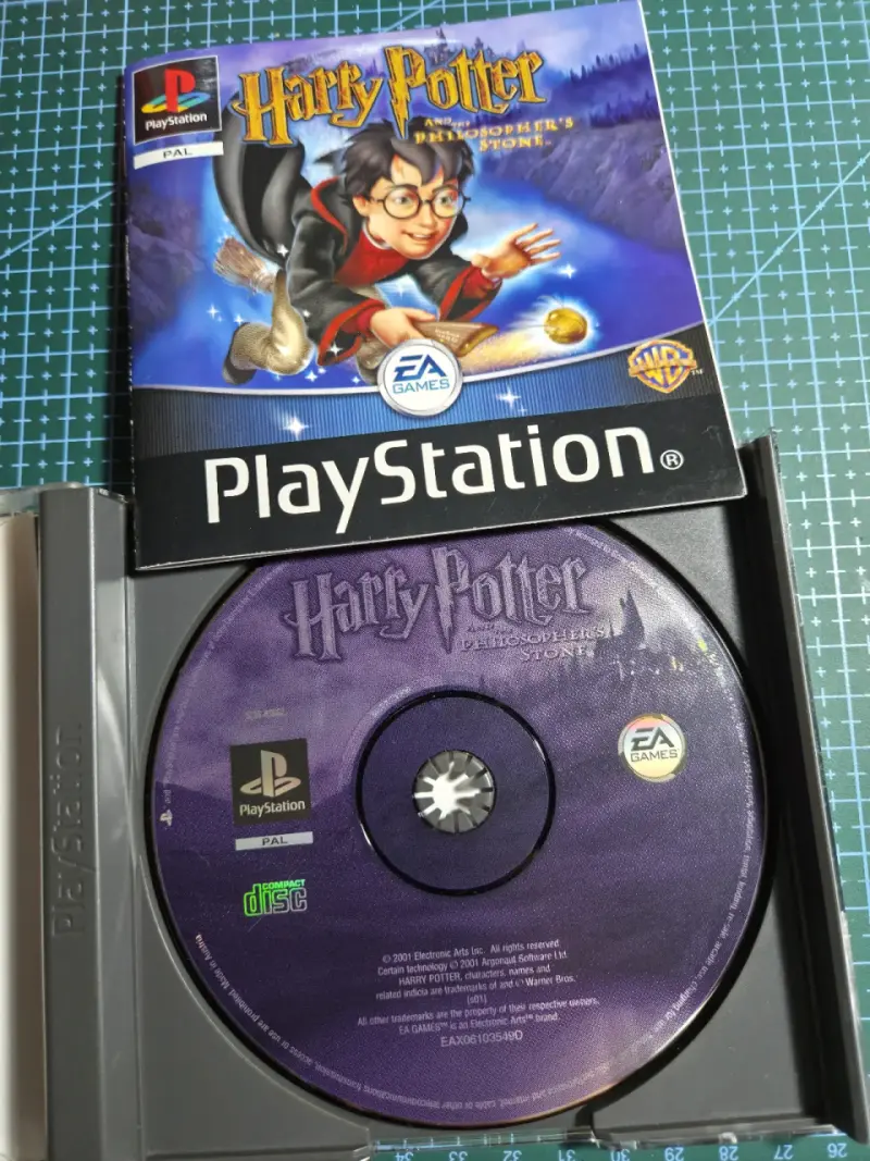 Harry Potter y la Piedra Filosofa PS1 (PAL) - 3