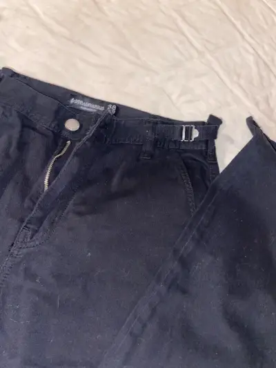 Pantalones negros Stradivarius talla 38 - miniatura 3