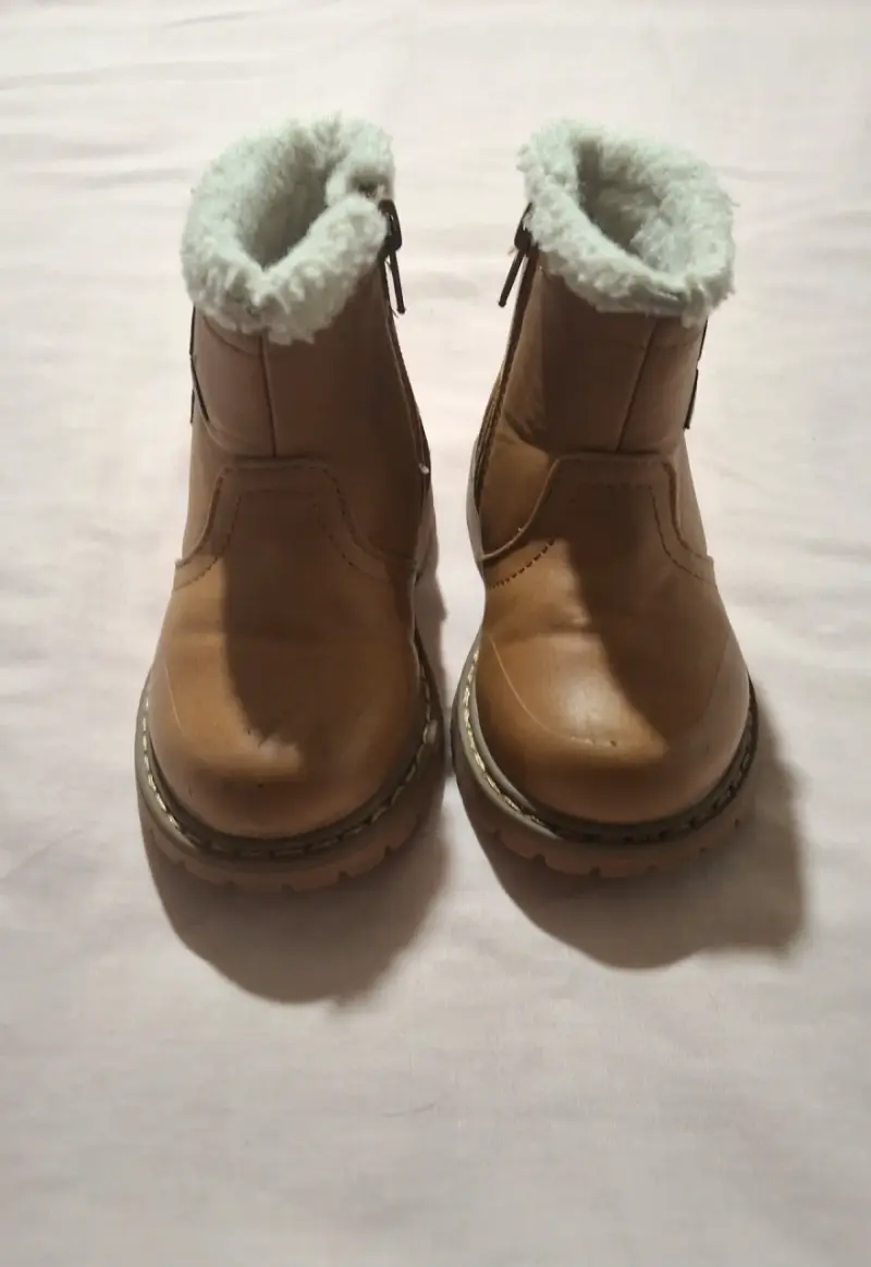 Botas de invierno para niños con forro de lana - 2