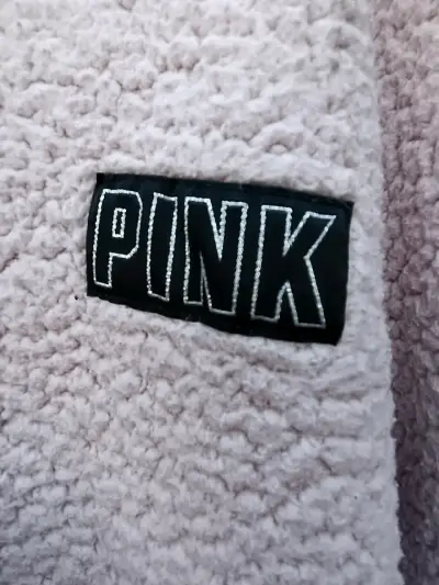 Polerón de lana con capucha Pink Victoria's Secret - miniatura 3