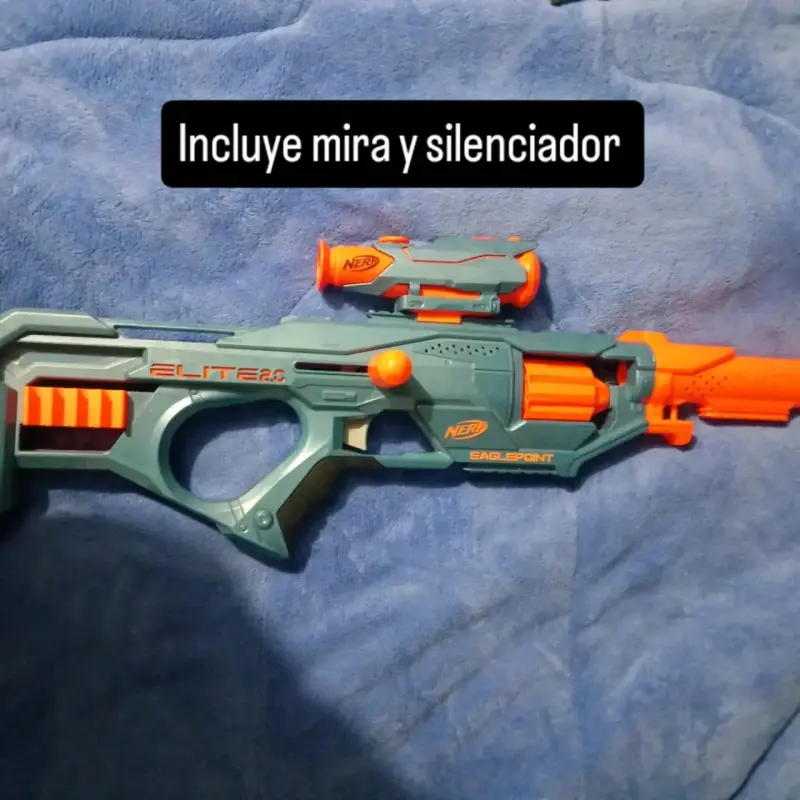 Lanzador Nerf Elite 2.0 Eaglepoint con accesorios - 2