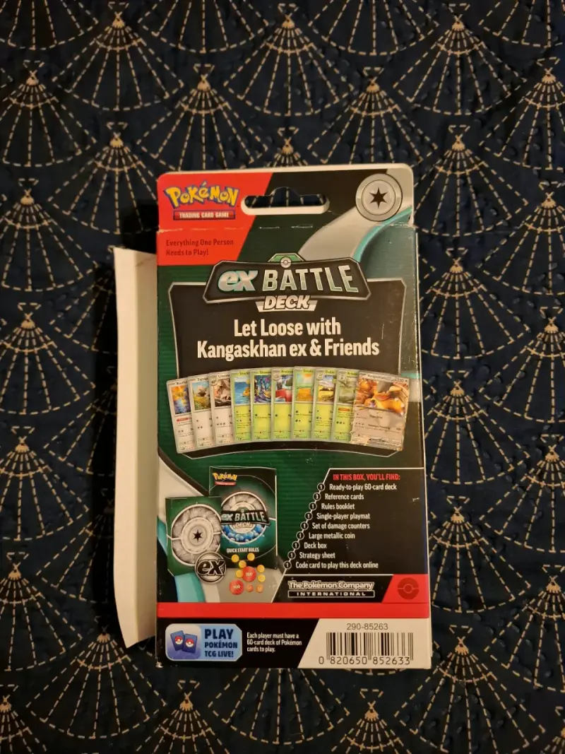 Mazo de cartas Pokemon EX Battle Deck - Kangaskhan - 2