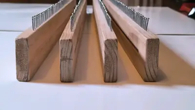 Telar de madera ajustable para manualidades - miniatura 5