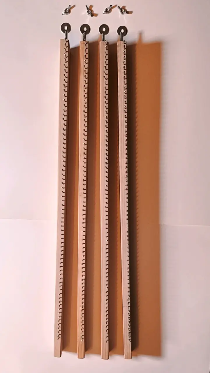 Telar de madera ajustable para manualidades - 6