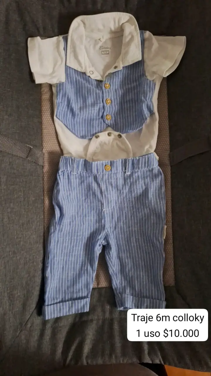 Traje de bebé Colloky 6-9meses