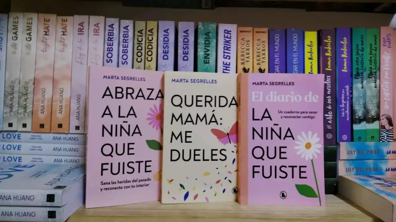 Set de libros de autoayuda de Marta Segrelles