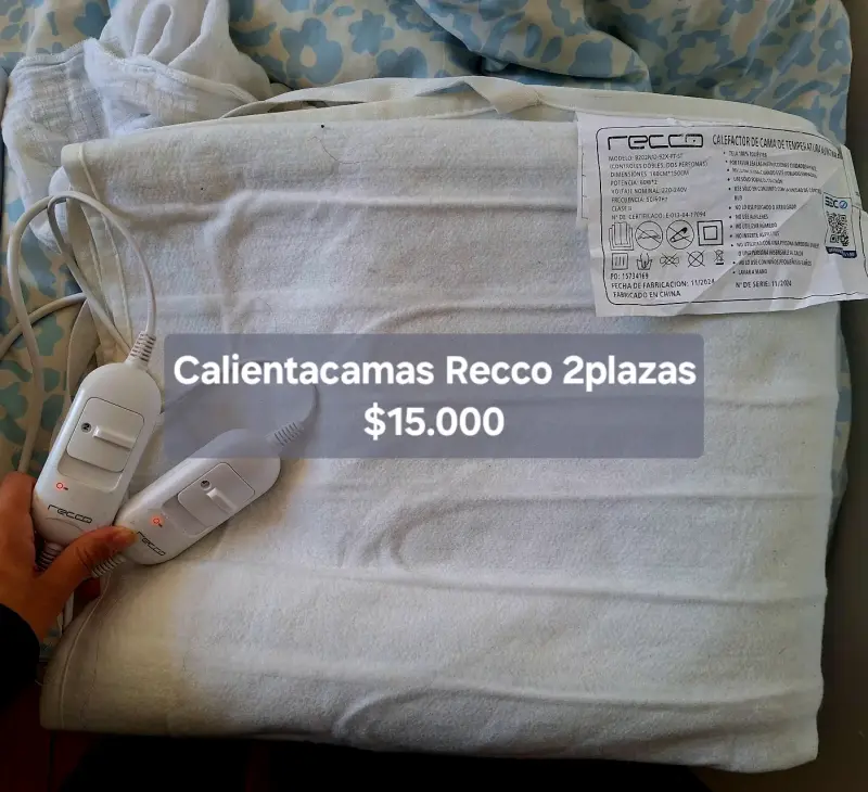 Calientacamas Recco 2 plazas