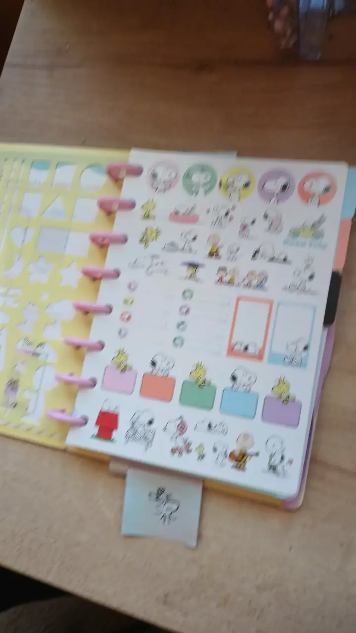 Cuaderno Mooving Loop Snoopy con Anillas - 2