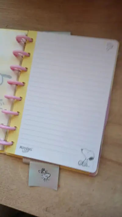 Cuaderno Mooving Loop Snoopy con Anillas - miniatura 5