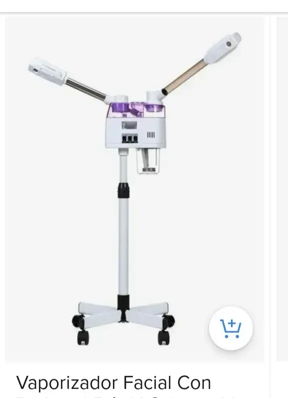 Vaporizador facial con ozono para spa