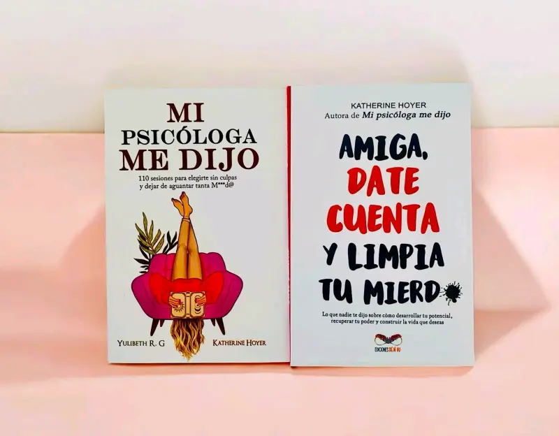 Pack de libros 'Mi Psicóloga Me Dijo' y 'Amiga, Date Cuenta'