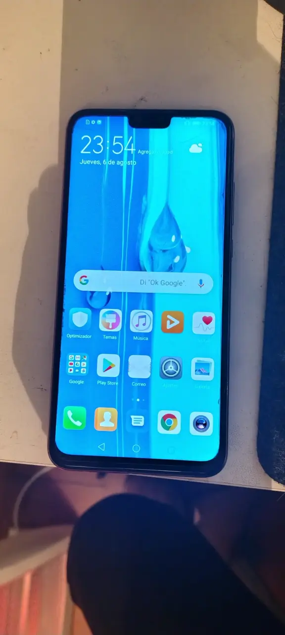 Huawei Y9 2019 smartphone rosa en buen estado - 1