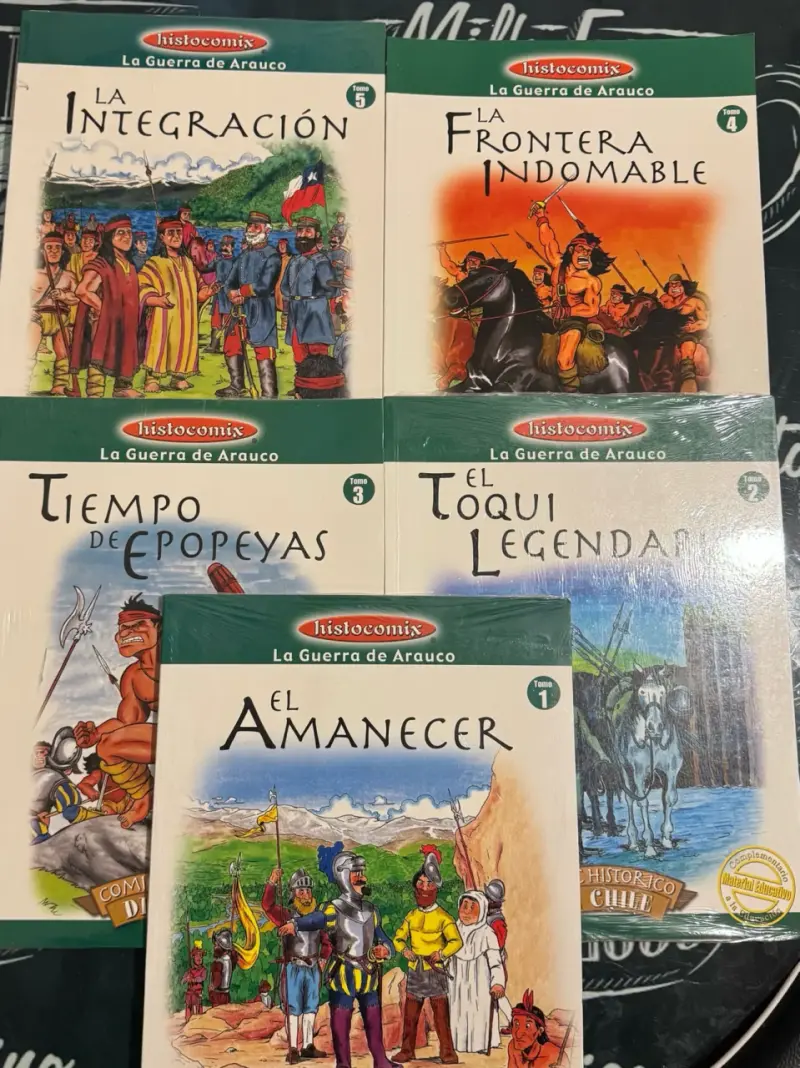 Colección de cómics históricos de Chile Histocomix - 1