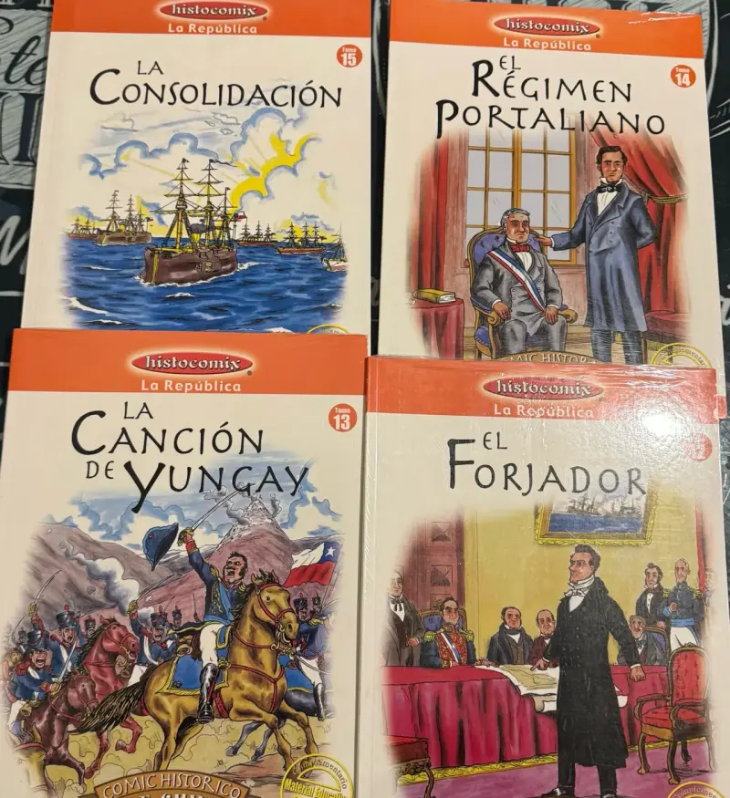 Colección de cómics históricos de Chile Histocomix - 3