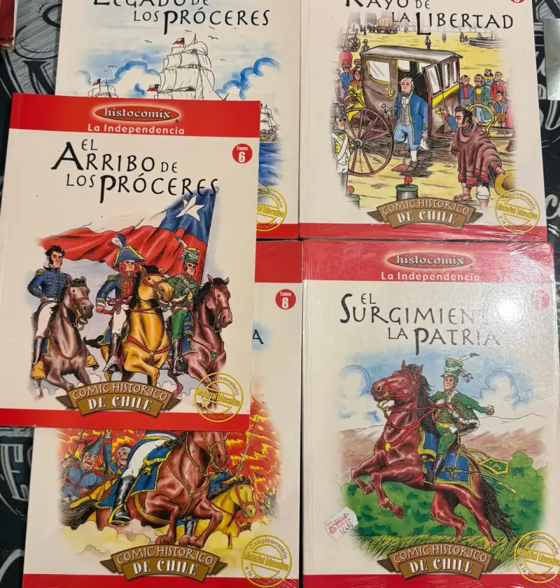 Colección de cómics históricos de Chile Histocomix - 4