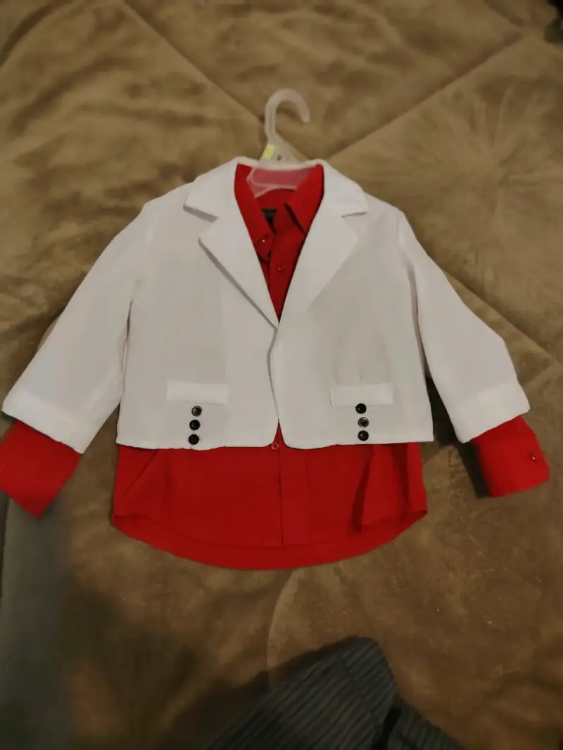 Traje de huaso chileno para niño con sombrero - 2