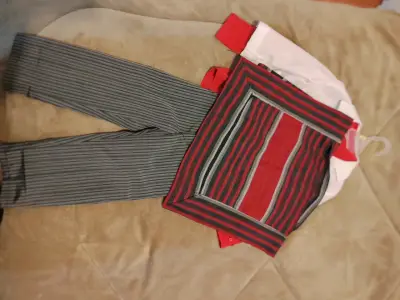 Traje de huaso chileno para niño con sombrero - miniatura 4