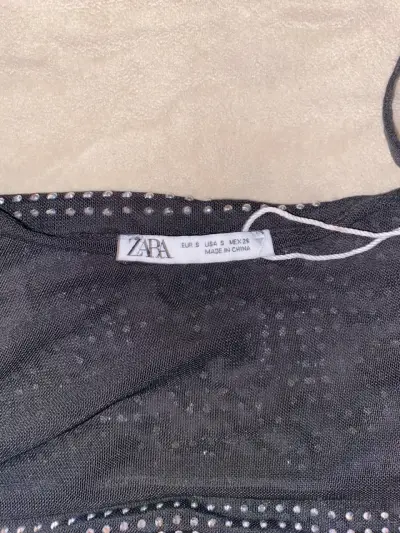 Top de tirantes con lentejuelas Zara - miniatura 2