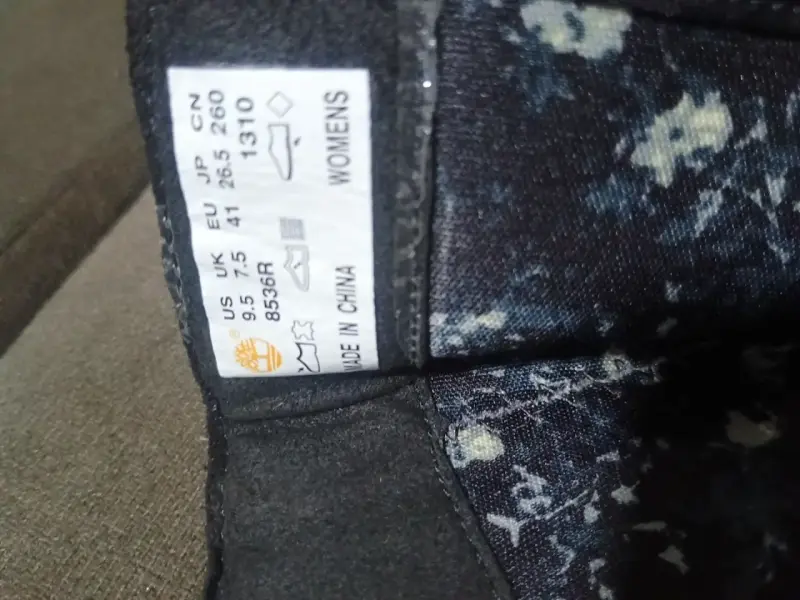 Botas negras de cuero para mujer con tacón - 2