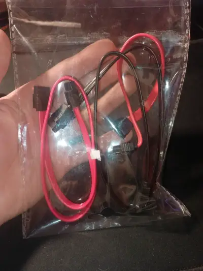 3X Cables SATA para conexión de discos duros - miniatura 2